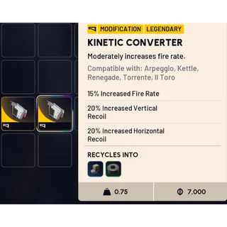 kinetic con x2