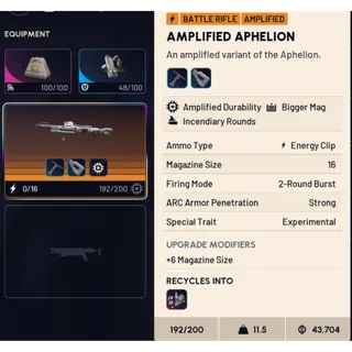 amplified aphelion 