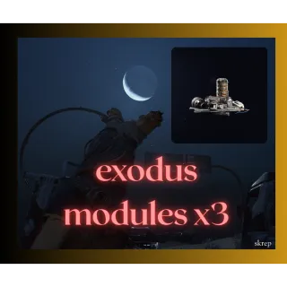 exodus modules x3