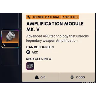 amplification module mk V