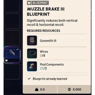 muzzle brake 3 blueprint
