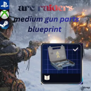 medium gun parts blueprint