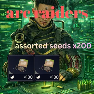 assorted seeds x200
