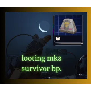 looting mk 3 survivor bp