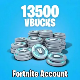 Fortnite 13500 Vbucks GLOBAL V-BUCKS