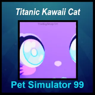 TITANIC KAWAII CAT