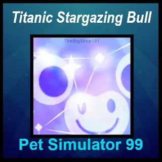 TITANIC STARGAZING BULL