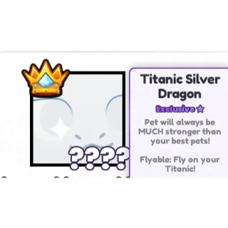 Titanic Silver Dragon