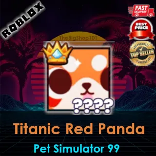 Titanic Red Panda