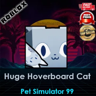 Huge Hoverboard Cat