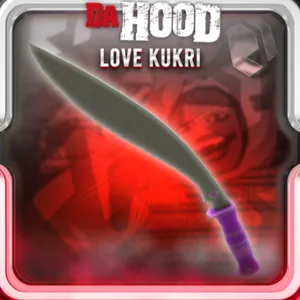 1x Love kukri - Da hood