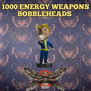 1000 energy weapons BOBBLEHEADS 