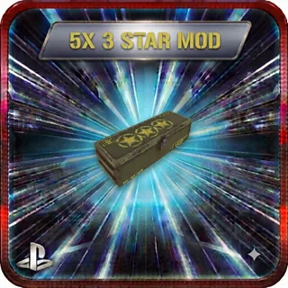 5x 3 STAR MOD