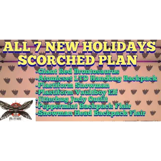 All 7 new holidays scorched 