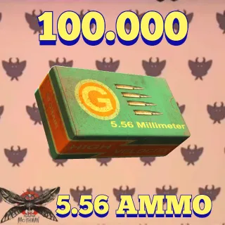 100k 5.56 ammo 