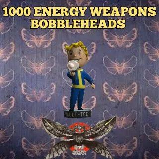 1000 energy weapons BOBBLEHEADS 