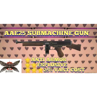 AaE25 SUBMACHINE GUN 
