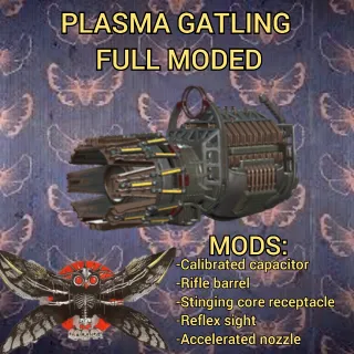 PLASMA GATLING FULL MODED 