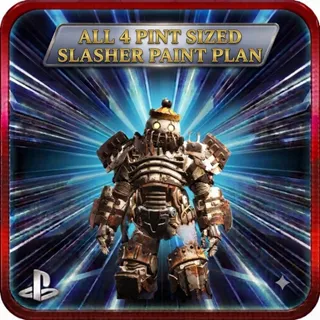 All 4 Pint-Sized Slasher paint plan