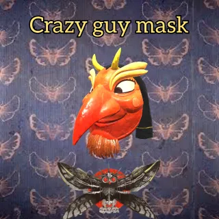 Crazy guy mask 