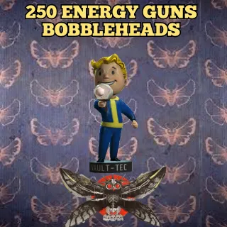 Energy weapons bobbleheads 