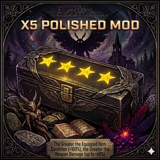 5x polished mod
