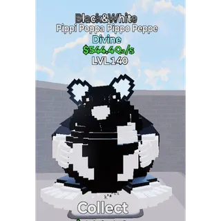 Lvl 140 B&W Pippi Poppa Pippo Peppe - Go Up For Brainrots