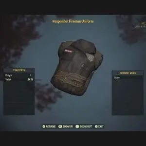 RESPONDER FIREMAN UNI