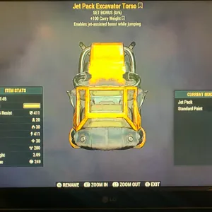 LEGACY JET PACK TORSO