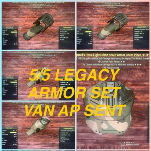 5/5 LEGACY ARMOR SET