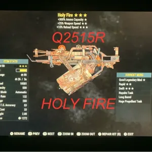 Q2515r HOLY FIRE