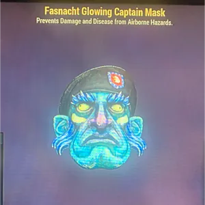 GLOWING CAPTAIN MASK