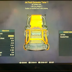 LEGACY JET PACK TORSO