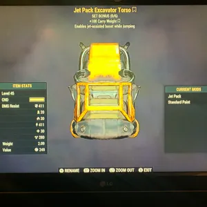 LEGACY JET PACK TORSO