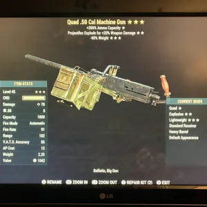 QE90 50 CAL MACHINE GUN