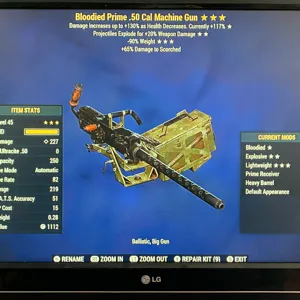 BE90 50 CAL MACHINE GUN