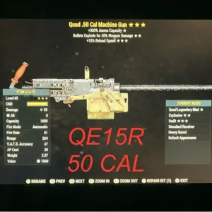 QE15r 50 CAL MACHINE GUN
