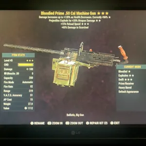 BE15r 50 CAL MACHINE GUN