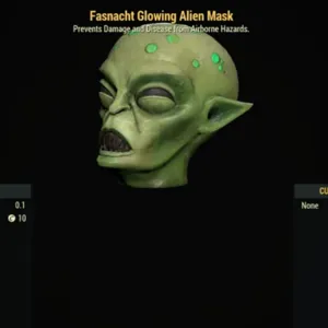 GLOWING ALIEN MASK