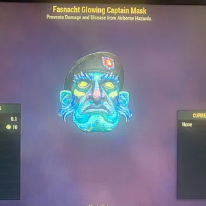 GLOWING CAPTAIN MASK