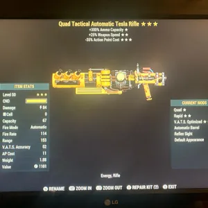 Q2535 TESLA RIFLE