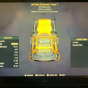 LEGACY JET PACK TORSO