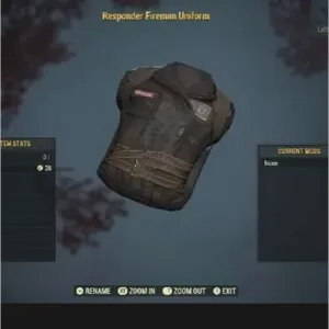RESPONDER FIREMAN UNI