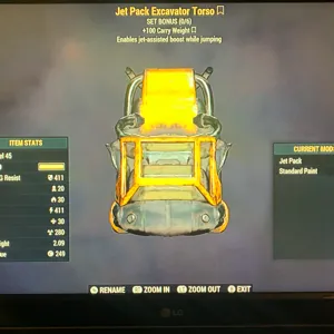 LEGACY JET PACK TORSO