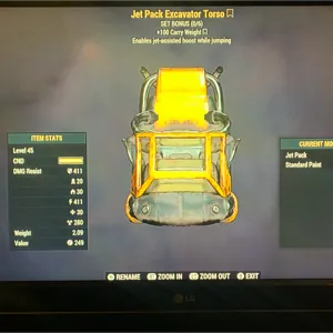 LEGACY JET PACK TORSO