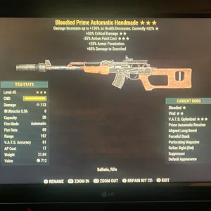 B5035 HANDMADE RIFLE