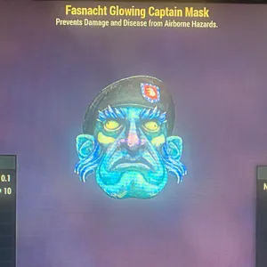 GLOWING CAPTAIN MASK