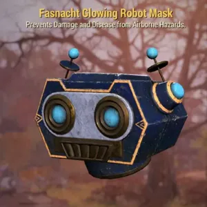 GLOWING ROBOT MASK