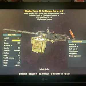 BE15r 50 CAL MACHINE GUN