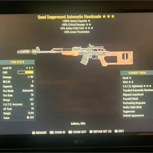 Q5025 HANDMADE RIFLE